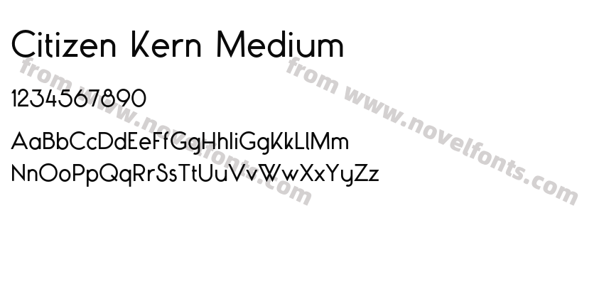 Citizen Kern MediumPreview