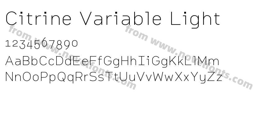 Citrine Variable LightPreview