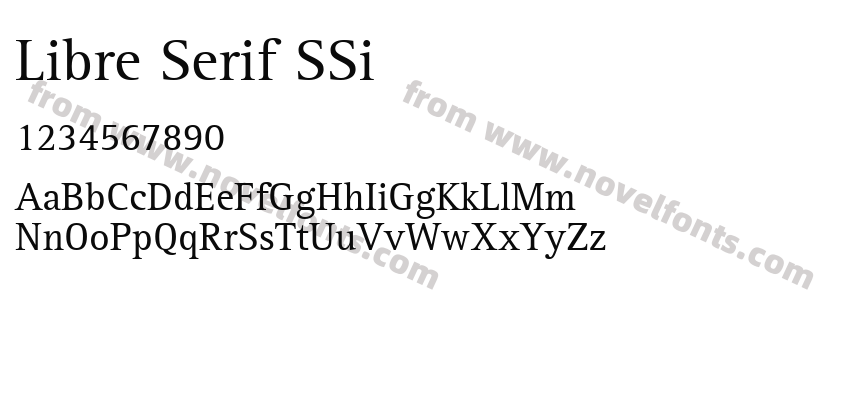 Libre Serif SSiPreview