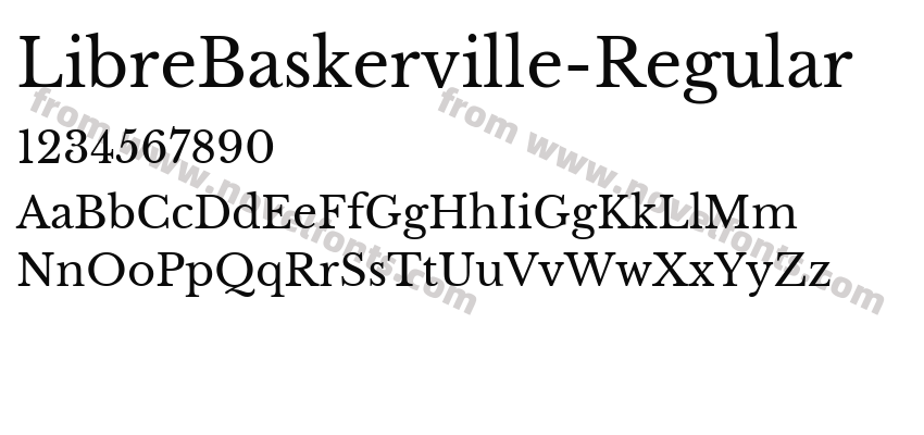 LibreBaskerville-RegularPreview