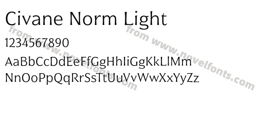 Civane Norm LightPreview