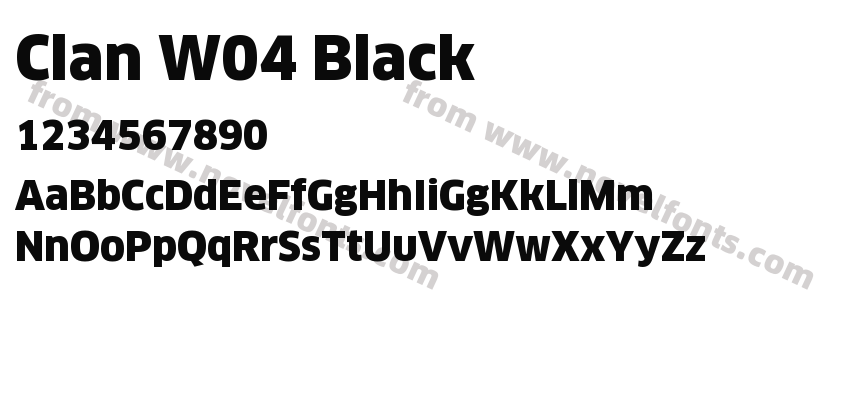 Clan W04 BlackPreview