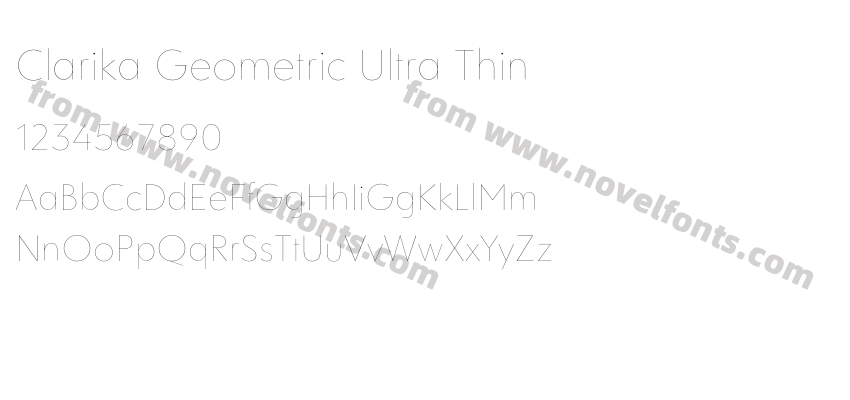 Clarika Geometric Ultra ThinPreview