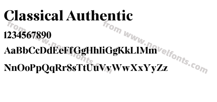 Classical AuthenticPreview