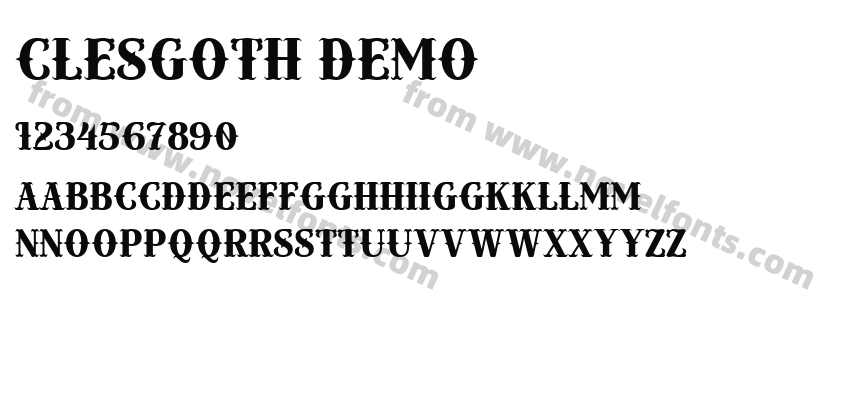 Clesgoth DemoPreview