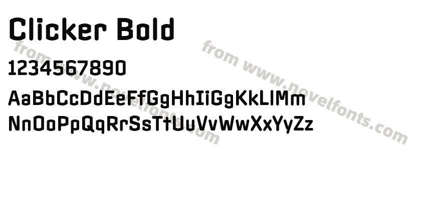 Clicker BoldPreview