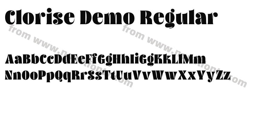 Clorise Demo RegularPreview