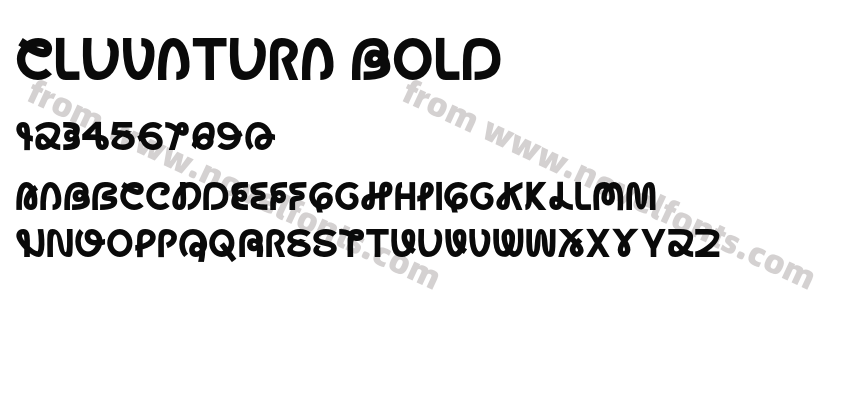 Cluvatura BoldPreview