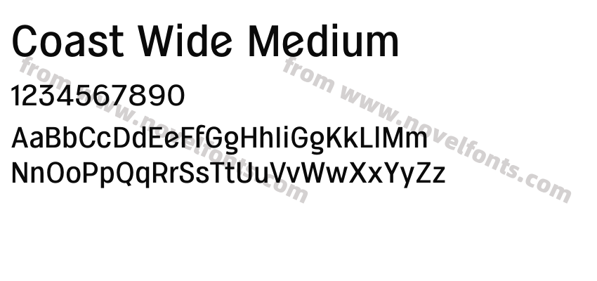 Coast Wide MediumPreview