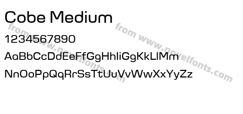 Cobe MediumPreview