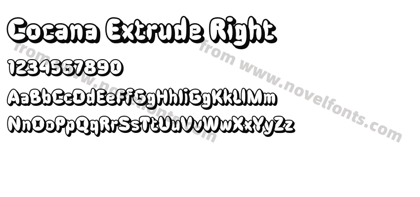 Cocana Extrude RightPreview