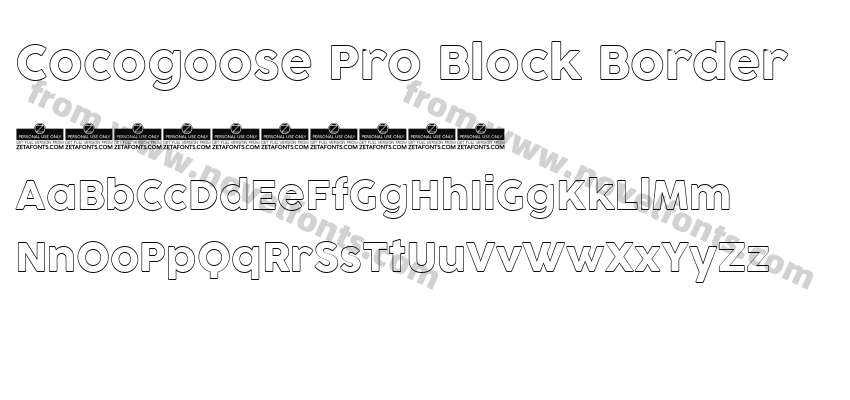 Cocogoose Pro Block BorderPreview