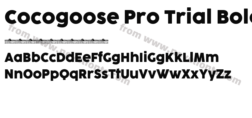 Cocogoose Pro Trial BoldPreview