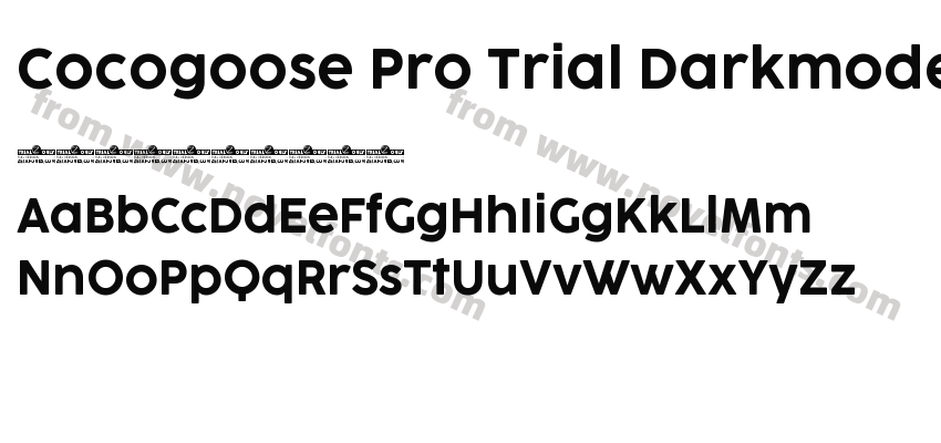 Cocogoose Pro Trial DarkmodePreview