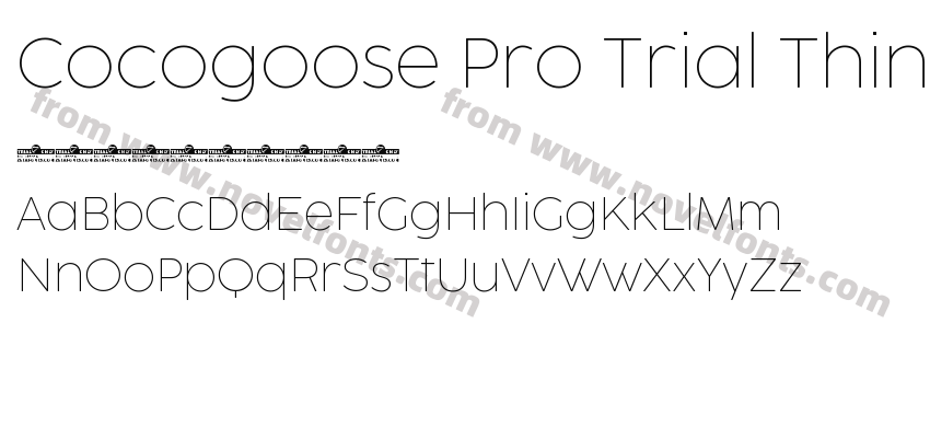 Cocogoose Pro Trial ThinPreview