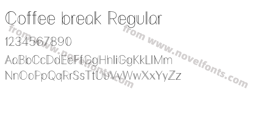 Coffee break RegularPreview