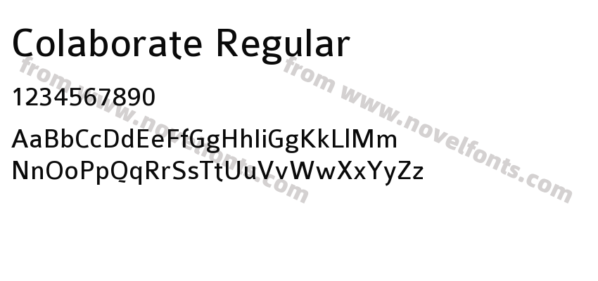 Colaborate RegularPreview