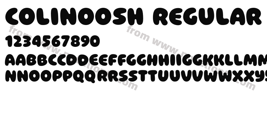 Colinoosh RegularPreview