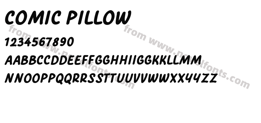 Comic PillowPreview