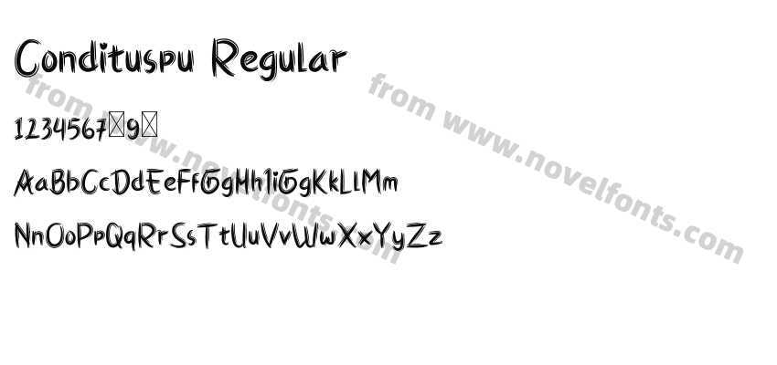 Condituspu RegularPreview