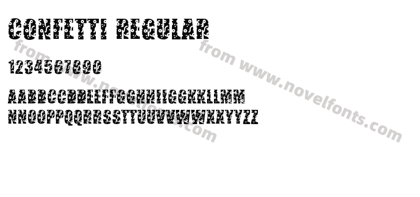 Confetti RegularPreview