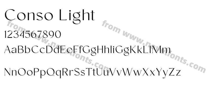 Conso LightPreview