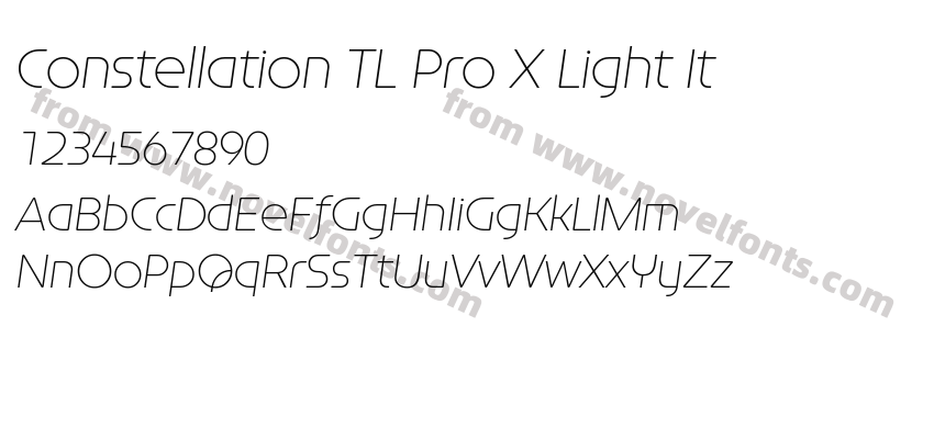 ConstellationTL Pro X Light ItPreview