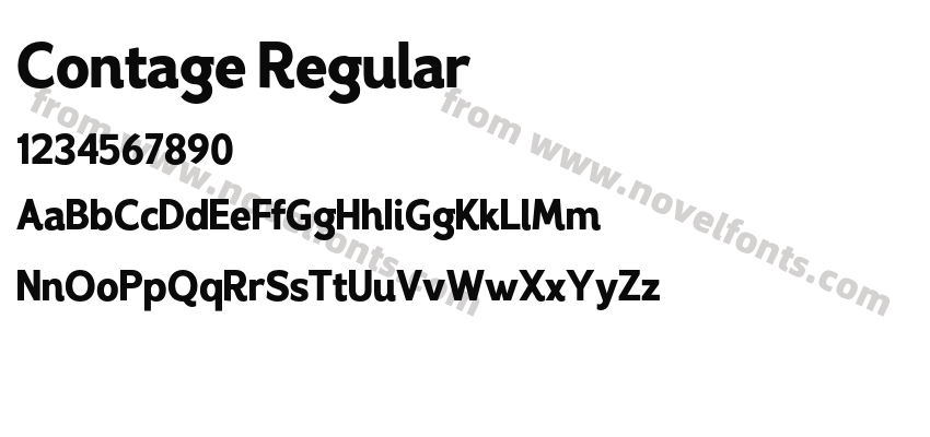 Contage RegularPreview