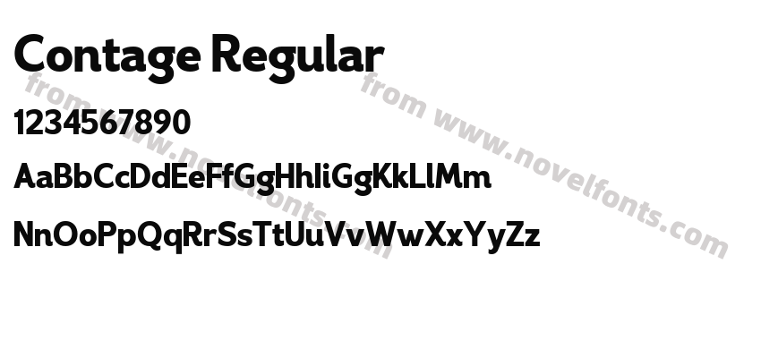 Contage RegularPreview