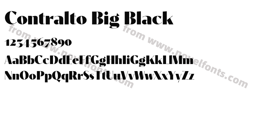 Contralto Big BlackPreview