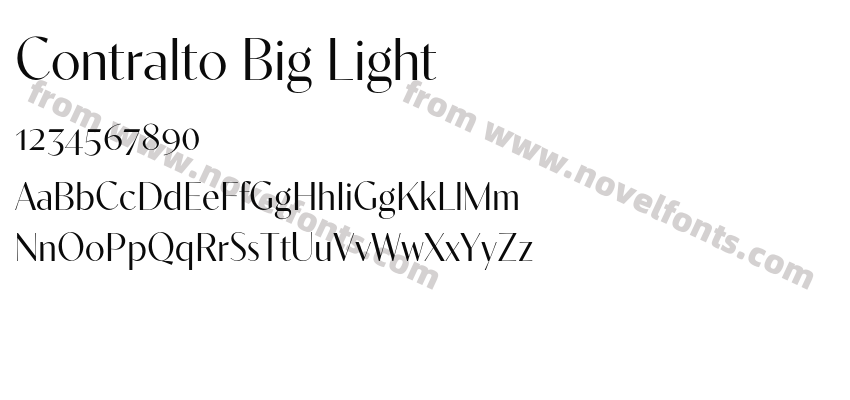 Contralto Big LightPreview