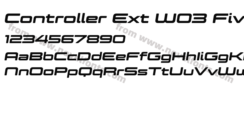 Controller Ext W03 Five ObliquePreview