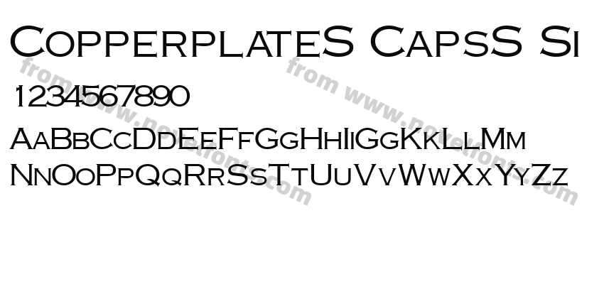CopperplateS CapsS SiPreview