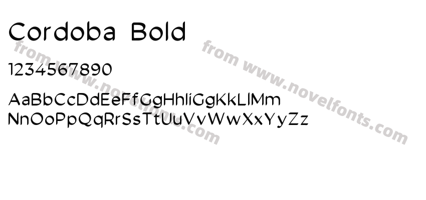 Cordoba BoldPreview