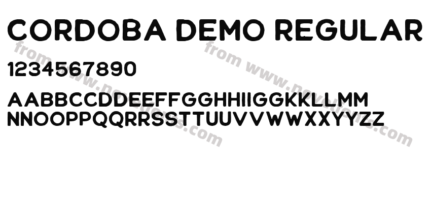Cordoba DEMO RegularPreview