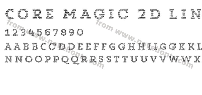 Core Magic 2D Line1Preview