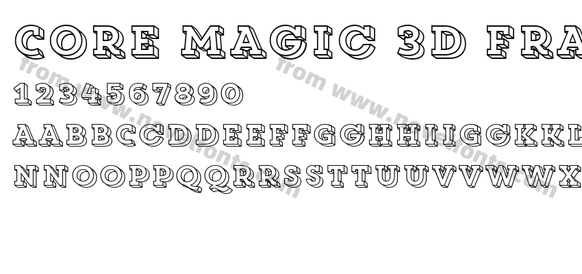 Core Magic 3D FramePreview