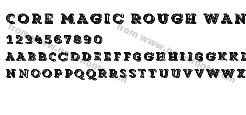 Core Magic Rough Wand2 W00 RgPreview