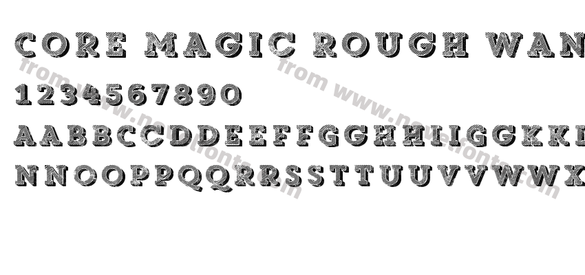 Core Magic Rough Wand3 W00 RgPreview