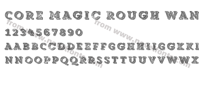 Core Magic Rough Wand4 W00 RgPreview
