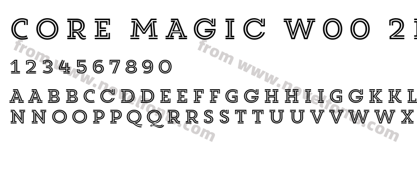 Core Magic W00 2D DoublePreview