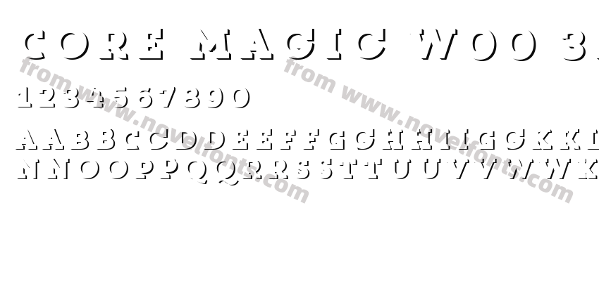 Core Magic W00 3D DownPreview
