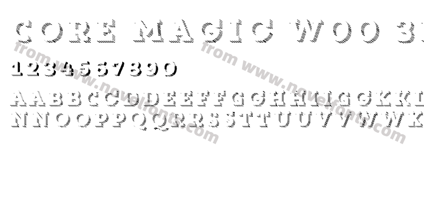 Core Magic W00 3D Line1Preview