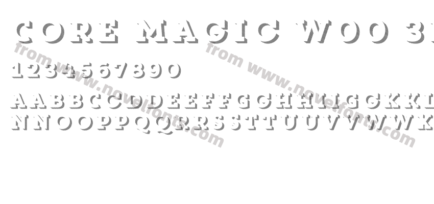 Core Magic W00 3D Line2Preview