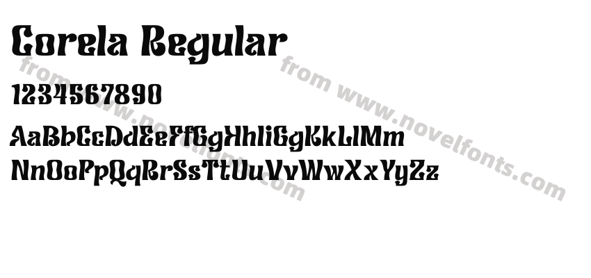 Corela RegularPreview