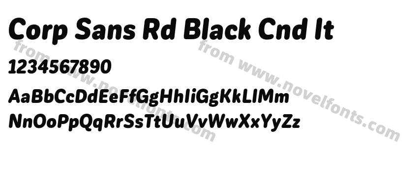 Corp Sans Rd Black Cnd ItPreview