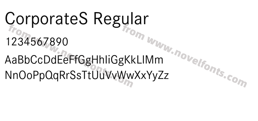 CorporateS RegularPreview