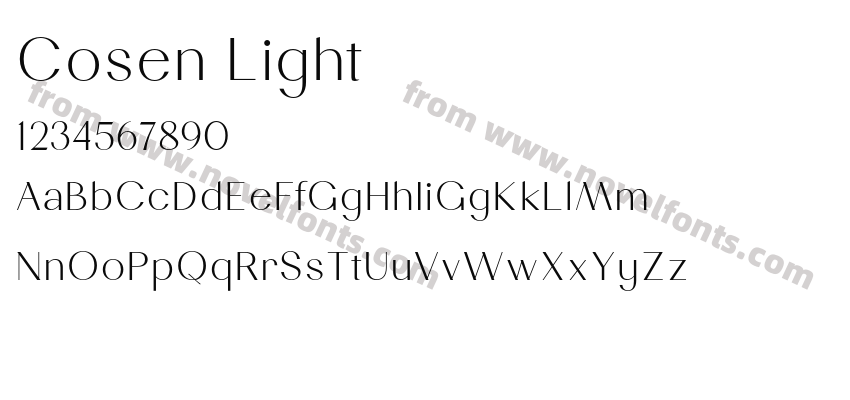 Cosen LightPreview