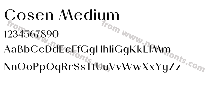 Cosen MediumPreview