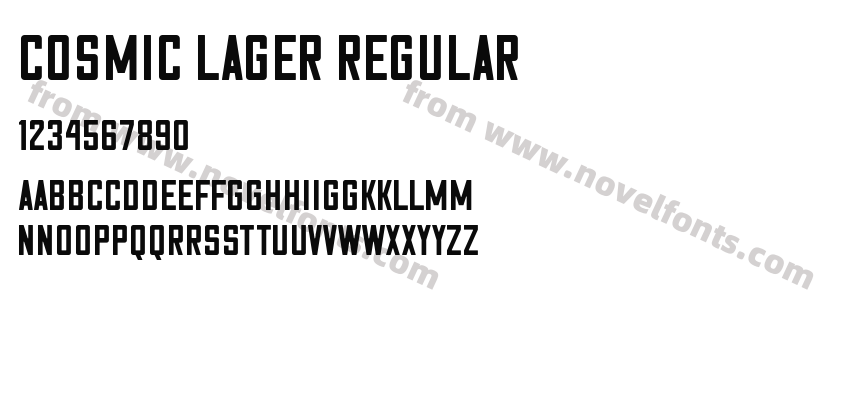Cosmic Lager RegularPreview